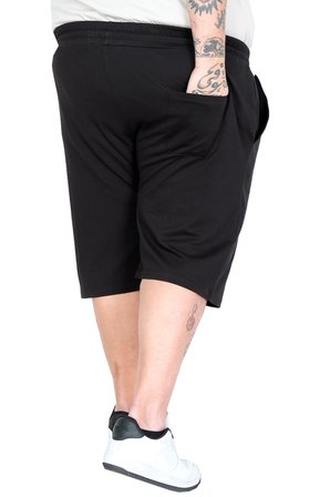 Mode XL Büyük Beden Erkek Penye Şort 26260 SIYAH