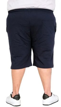 Büyük Beden Sort Yan Cep 26510 LACİVERT /3XL