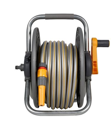 HOZELOCK DUVARA MONTE 25 METRE BAHÇE SULAMA HORTUMU MAKARALI SET 1/2 HORTUM ÇAPI