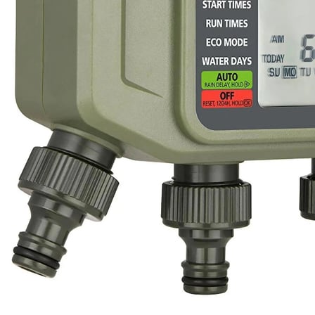 4 Çıkışlı Dijital Bahçe Sulama Zamanlayıcısı LCD Ekranlı Otomatik Sulama Programlayıcı Timer 💧🌿⏱️