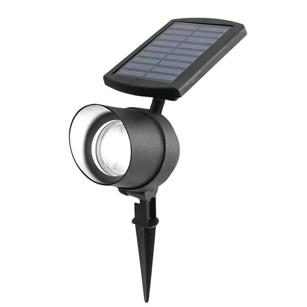 Solar LED Bahçe Spotu 40 Lümen 5000K Beyaz Işık – Kazıklı Çim ve Peyzaj Aydınlatma