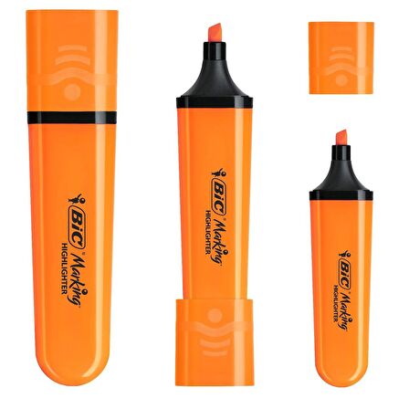 Bic Marking Flat Fosforlu Kalem 12 Renk