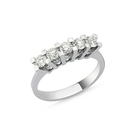 1.01ct Pırlanta Beştaş Yüzük-18k