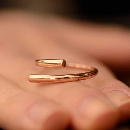 14k Altın Sade Yüzük