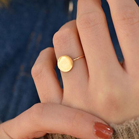 14k Altın Sade Yüzük