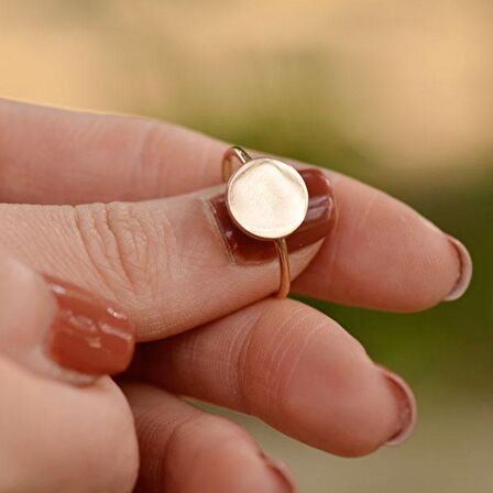 14k Altın Sade Yüzük