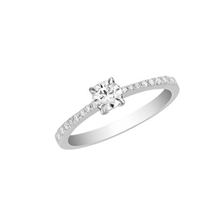 0.71ct Pençe Tırnak Tektaş Yüzük