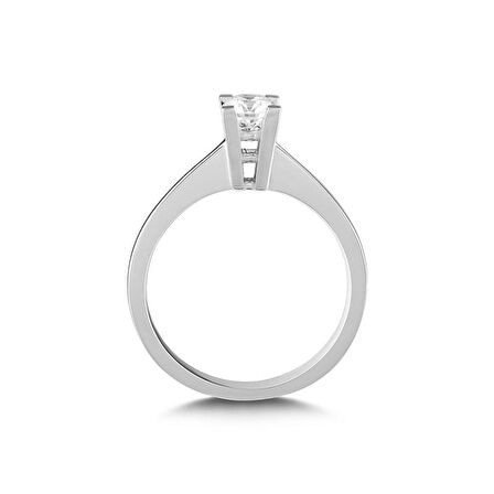 0,30Ct Pırlanta Tektaş Yüzük - 18K