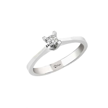 0,32Ct Pırlanta Tektaş Yüzük-14k