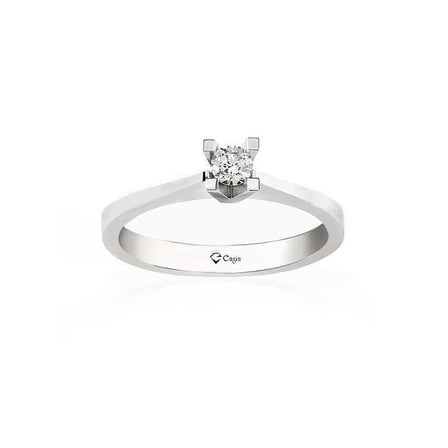0,23Ct Pırlanta Tektaş Yüzük-14K