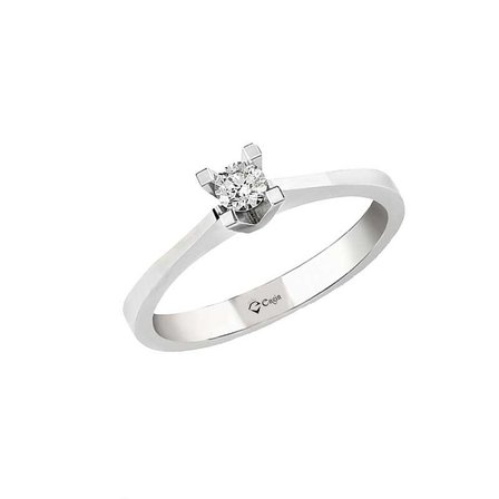 0,23Ct Pırlanta Tektaş Yüzük-14K