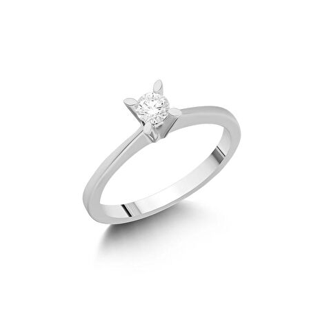 0.49ct Pırlanta Tektaş Yüzük