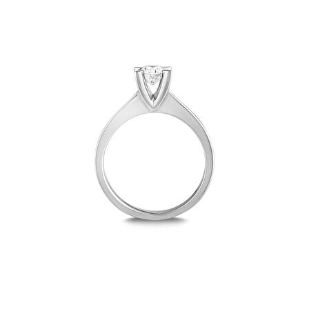 0,50Ct Pırlanta Tektaş Yüzük-14k