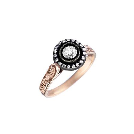 0.45ct Otantik Elmas Yüzük