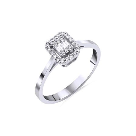 14 Ayar Altın Baget Yüzük