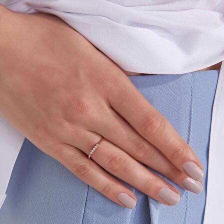 Pırlanta Sırataşlı Spor Yüzük