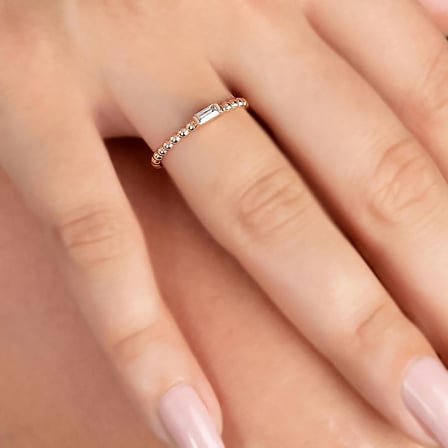 14k Altın Toplu Dolce Baget Yüzük