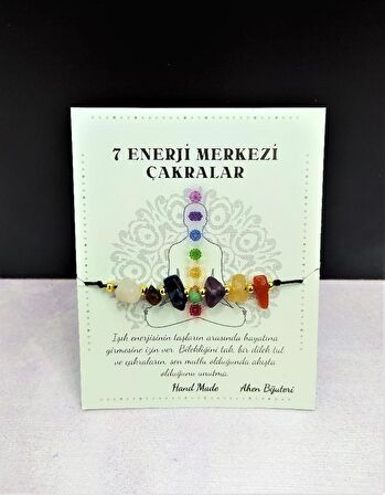 7 Çakra Bilekliği ORJİNAL DOĞALTAŞ Kuvars,Ametist,Lapis,Lazuli,Aventurin,KaplanGözü,Sitrin,Akik-DOĞALTAŞBİL5