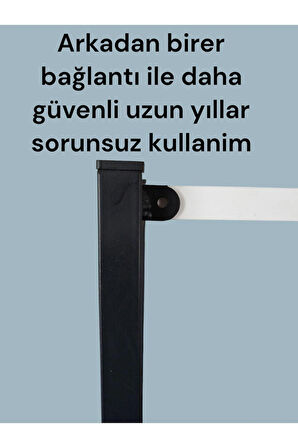 Steel Desing 3 Katlı Metal Gövdeli Çok Amaçlı Raf – Mutfak, Ofis, Salon Düzenleyici – Kahve Köşesi ,Dolap