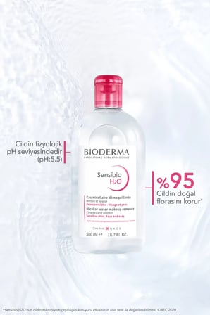 Sensibio Micellar Makyaj Temizleme Suyu & Hassas ve Normal Ciltler Yüz Temizleme Jeli