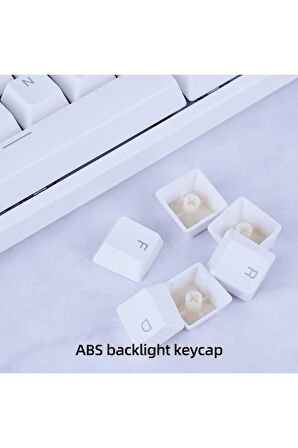 K550 Kablolu Hot-Swap Blue Switch RGB Mekanik Klavye 87 Tuş