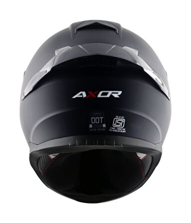 Axor Saber SC Kask Black Mat - Pinlock Dahil