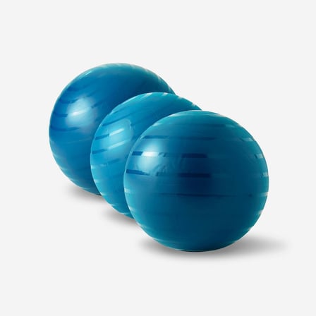 DOMYOS Gym/Pilates Topu - 1 Numara - 55 cm - Mavi