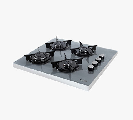 LUXELL METALİK GRİ SET ÜSTÜ OCAK LX-40TSHDF LPG
