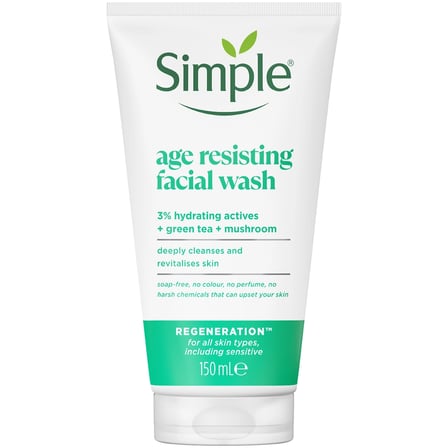 Simple Regeneration Yaşlanma Karşıtı Yüz Yıkama Jeli 150 ml