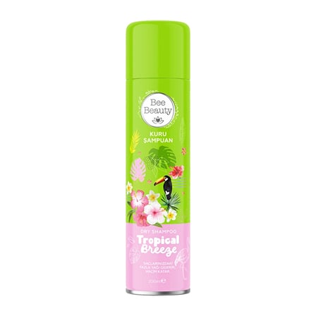 2 ADET Bee Beauty Kuru Şampuan Tropical Breeze 200 ml