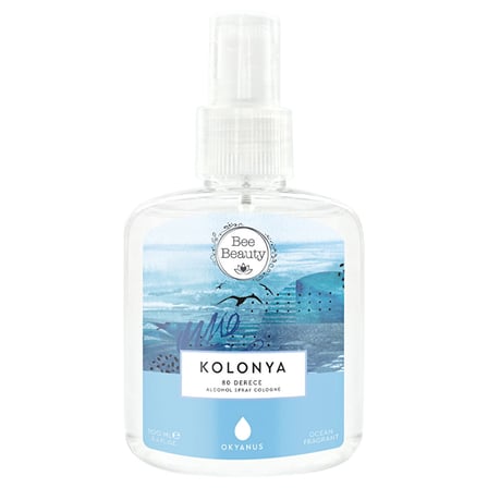 2 ADET Bee Beauty Okyanus Kolonya 100 ml