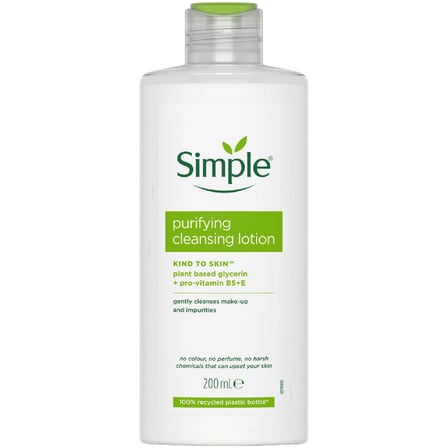 3 ADET Simple Kind to Skin Arındırıcı Temizleme Losyonu 200 ml