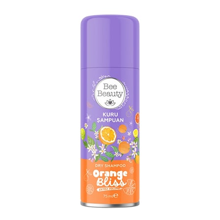 3 ADET Bee Beauty Orange Bliss Extra Volume Kuru Şampuan Seyahat Boy 75 ml
