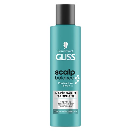 3 ADET Gliss Scalp Balance Nazik Bakım Şampuanı 200 ml