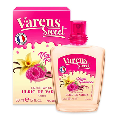 3 ADET Ulric de Varens Sweet Vanille Framboise EDP Kadın Parfüm 50 ml