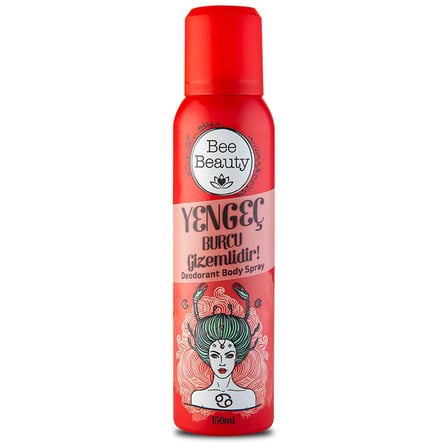 3 ADET Bee Beauty Yengeç Kadın Deodorant Sprey 150 ml