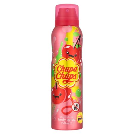 5 ADET Chupa Chups Cheeky Cherry Kadın Deodorant Body Sprey 150 ml