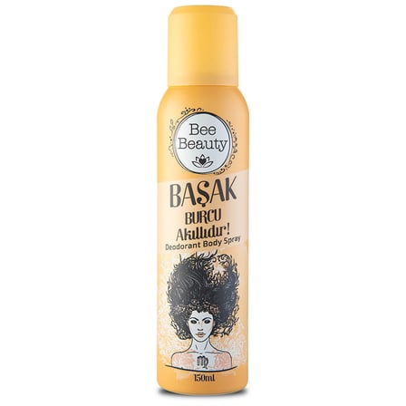 5 ADET Bee Beauty Başak Kadın Deodorant Sprey 150 ml