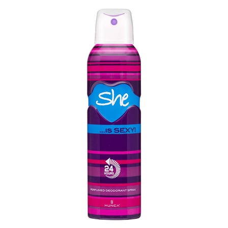 5 ADET She Sexy Kadın Deodorant Sprey 150 ml