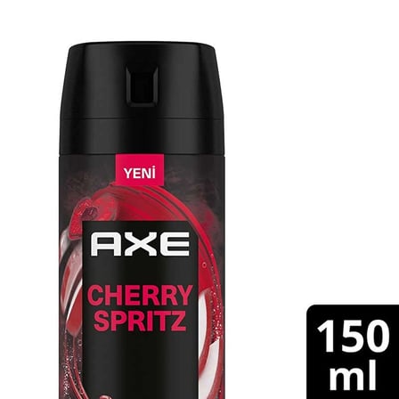 5 ADET Axe Premium Collection Erkek Sprey Deodorant Cherry Spritz 150 ml