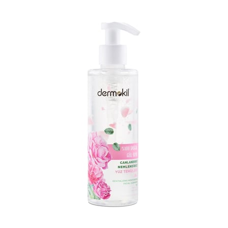 Dermokil  Doğal Gül Yüz Temizleme Jeli 200 Ml