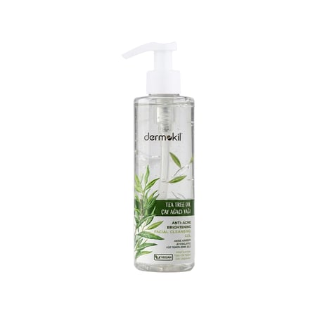 Dermokil Akne Karşıtı Çay Ağacı Yağı Yüz Temizleme Jeli 200 ml