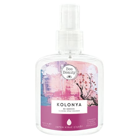 Bee Beauty Japon Kiraz Çiçeği Kolonya 100 Ml