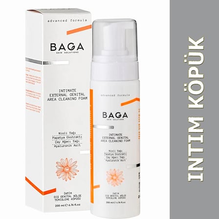 Baga Genital Bölge Temizleme Köpüğü 200 ml