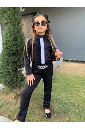 Yeni Sezon Bayramlık Şık Tüy Detaylı Takım