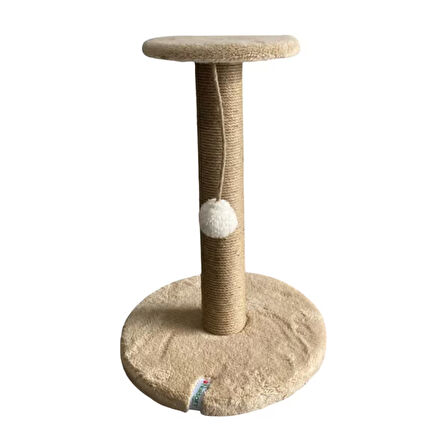 Reyo Pet Stepli Kedi Tırmalama Tahtası Bej