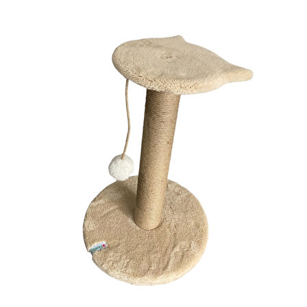Reyo Pet Stepli Kedi Tırmalama Tahtası Bej