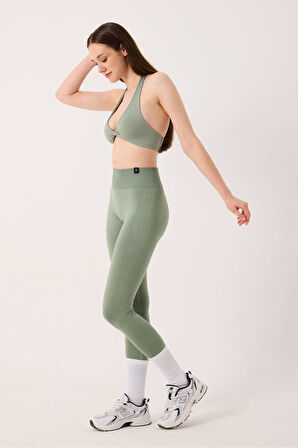 Amara Sporcu Sütyeni Boyundan Halter Yaka Toparlayıcı Büstiyer Bra 