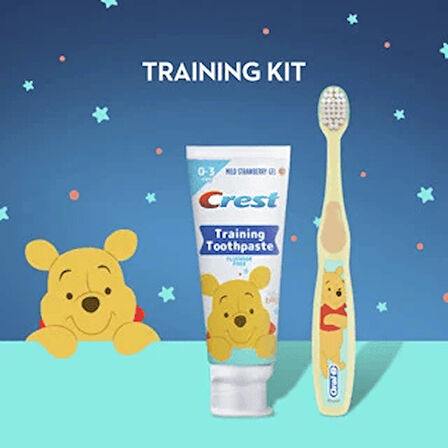Crest Baby Training Diş Macunu ve Diş Fırçası Kiti 45 Gr