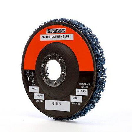 STANDARD ABRASIVES 811127 4,5”(114,3mm)Yüzey Temizleme Diski (10 ADET) 